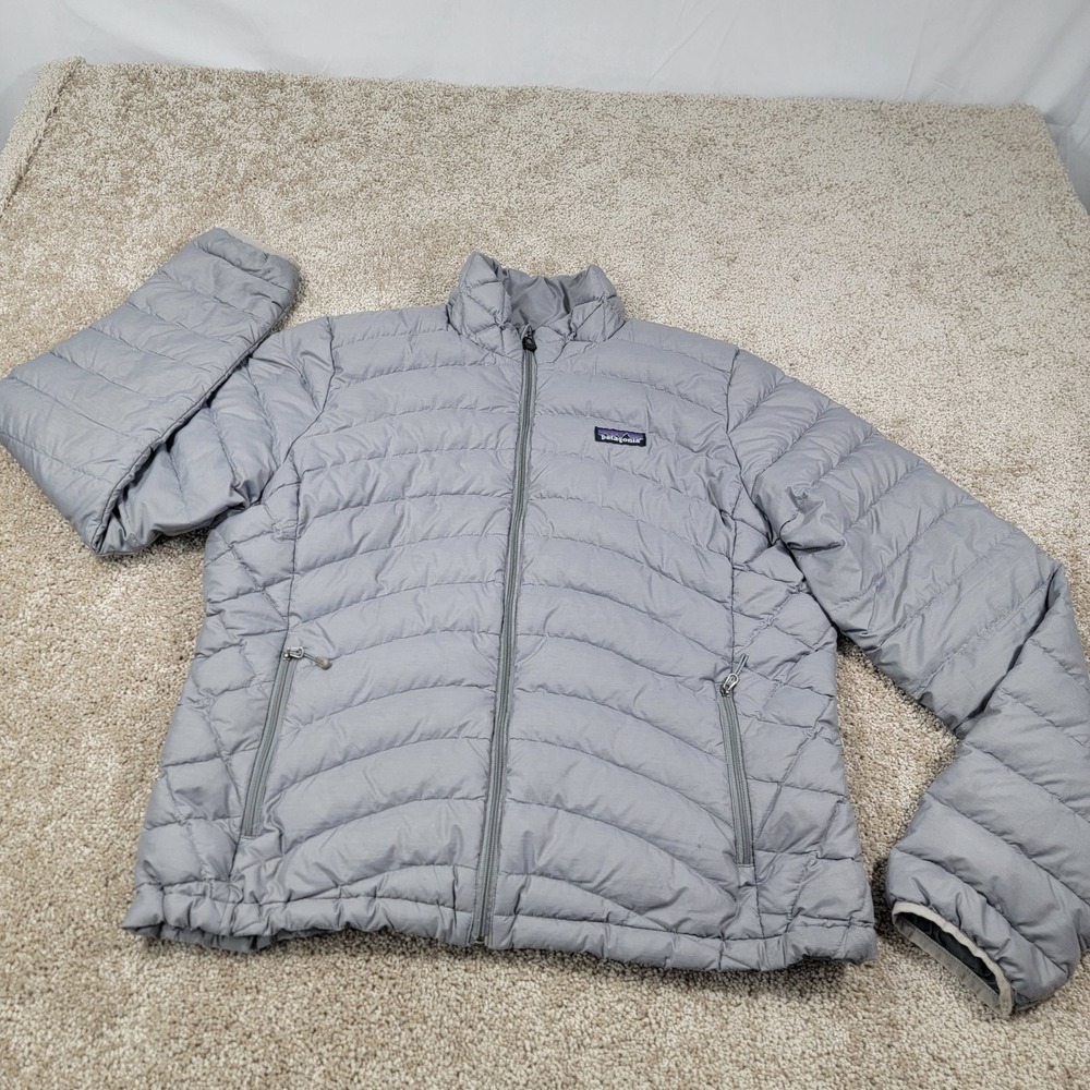 Patagonia Gray Puffer Jacket
